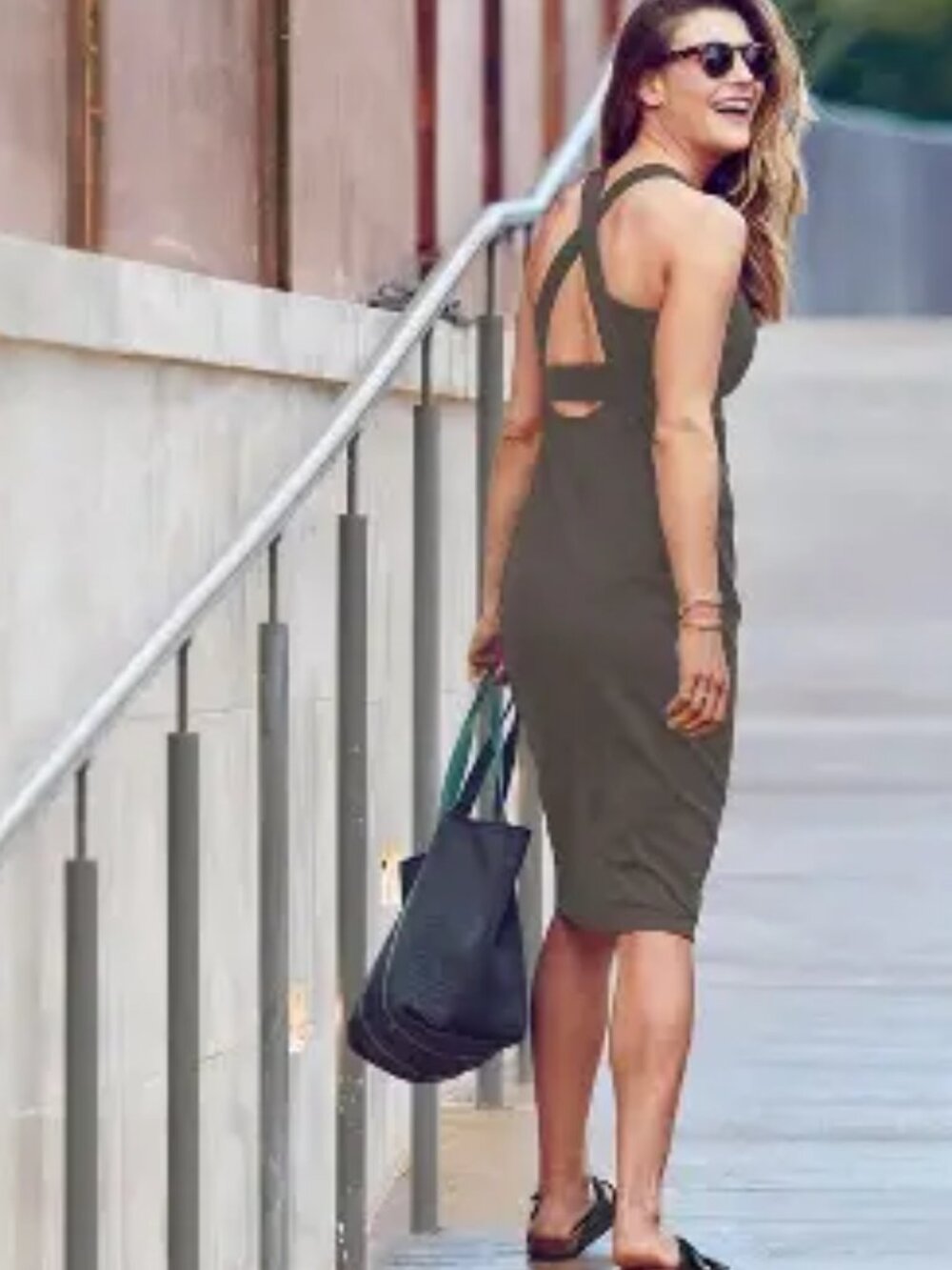 Athleta Deep Breath Bralette Travel SP19 Dress Sz ST